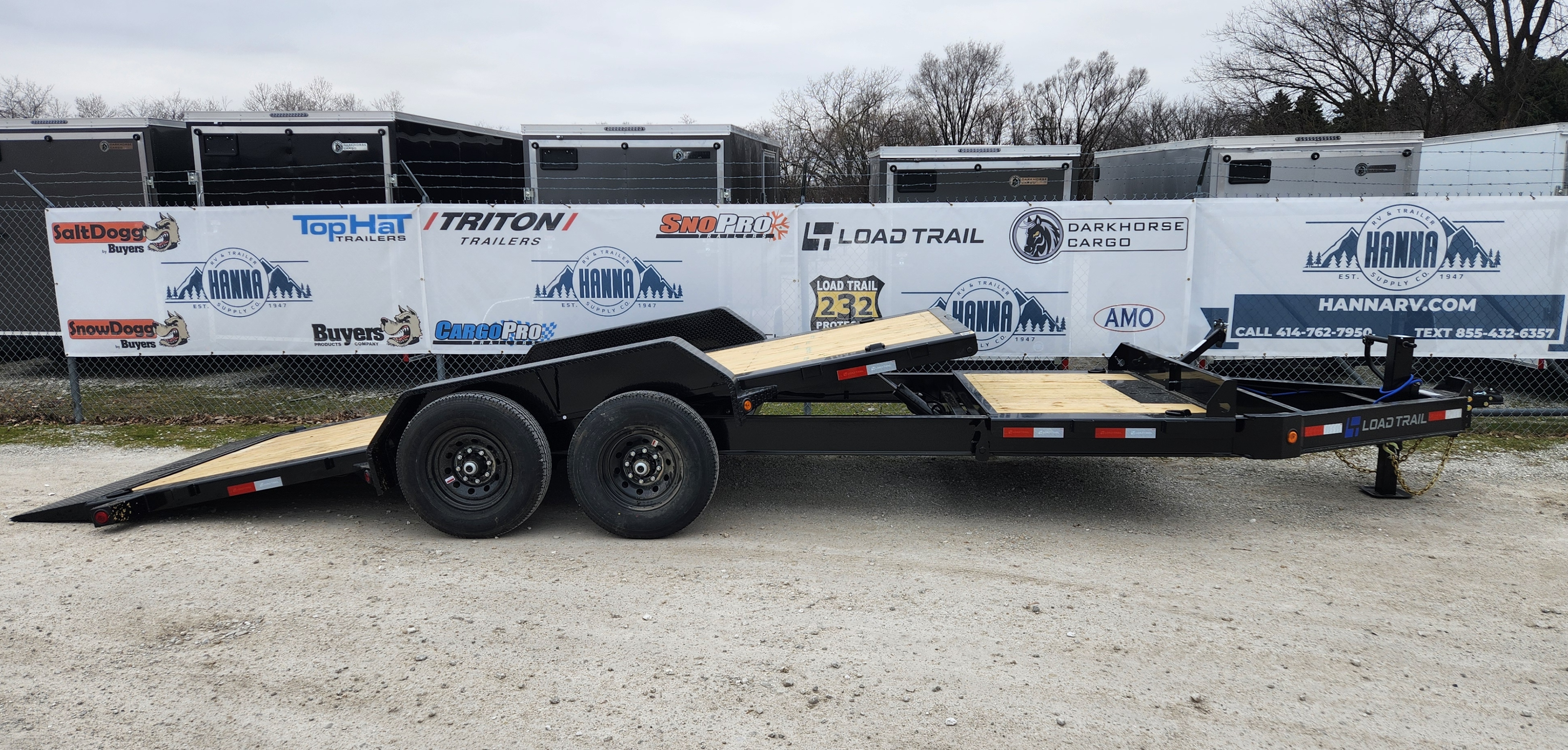 Load Trail 83X 20 Tilt-N-Go Tandem Axle 14,000 LB Tilt Deck Trailer